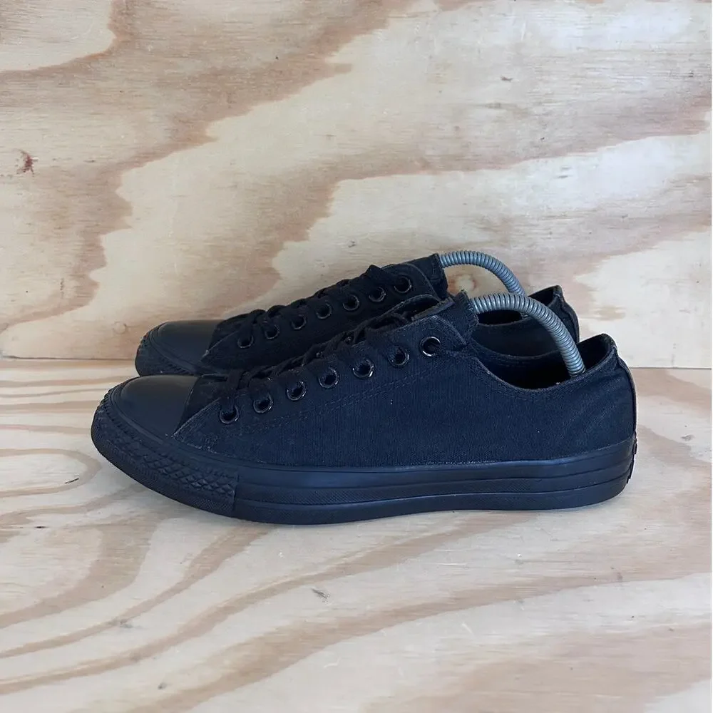 Converse All Star - CT Ox Low Monochrome - Sneakers - Black - Men's - 9.5 -M5039 - Picture 3 of 9